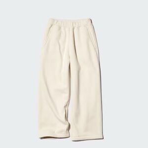 Uniqlo extra fleece-lined wide/leg sweatpants - kids sz 13 - sold out online
